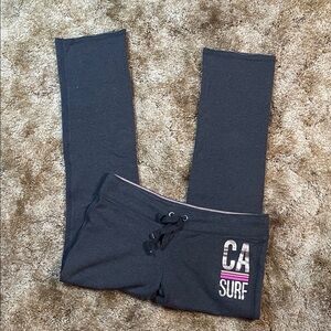 Aeropostale‎ Y2K Low Rise Gray Sweatpants Size Large